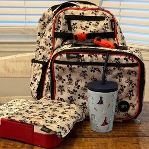 Simple Mickey modern backpack, lunchbox, bento box & frozen cup